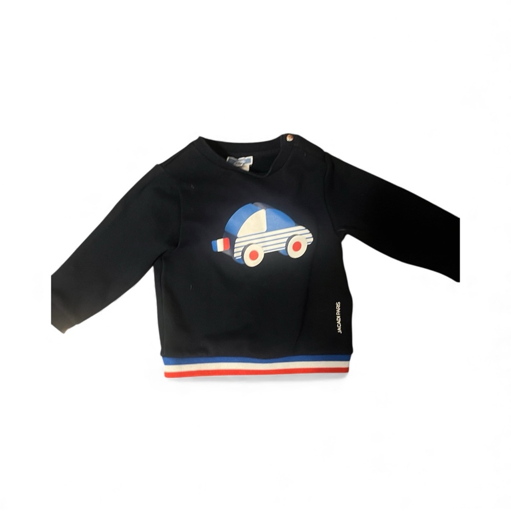Baby boy fleece sweatshirt - jacadi navy